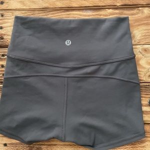 Grey Lululemon Align shorts